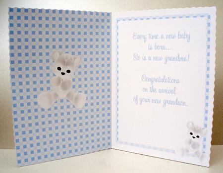 A Grandma is Born Insert by Audrey Brown clifford