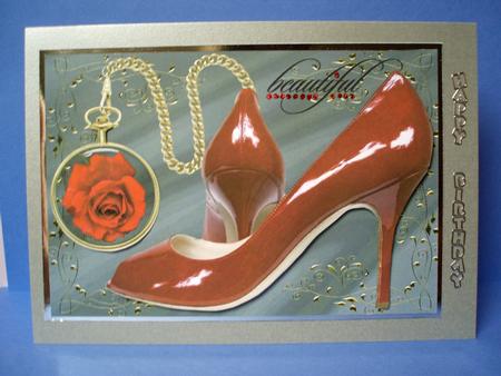 Those Red Shoe's by Audrey Brown clifford