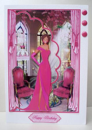 Favourite Room Envelope Card by Audrey Brown clifford