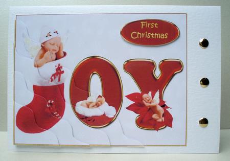 The Christmas Baby Wavey Side Stacker by Audrey Brown clifford