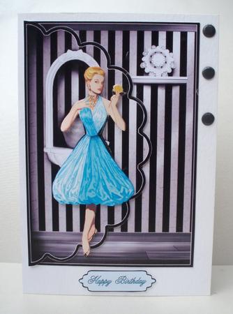 Elegant Aqua by Audrey Brown clifford