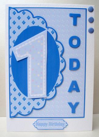 Blue 1 Today by Audrey Brown clifford