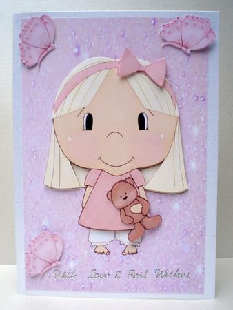 Ready for Bed Sleepy Girl by Audrey Brown clifford