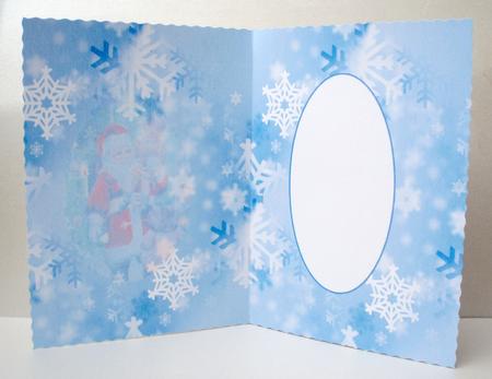 Santa Snowflakes Insert by Audrey Brown clifford