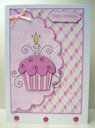 Birthday Cupcake by Audrey Brown clifford