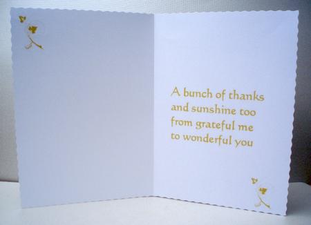 A Bunch of Thanks by Audrey Brown clifford