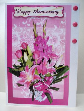 Anniversary Flowers by Audrey Brown clifford