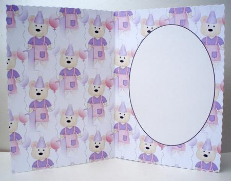 Age 1 Birthday Bears Insert by Audrey Brown clifford
