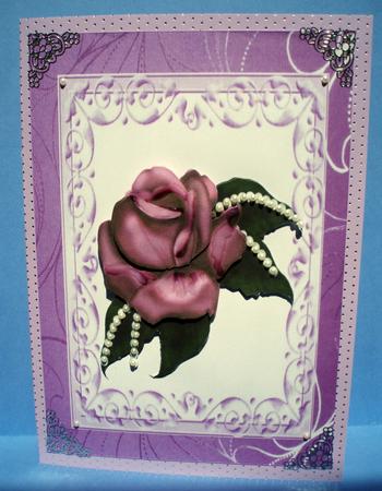 Pink Rose! by Audrey Brown clifford