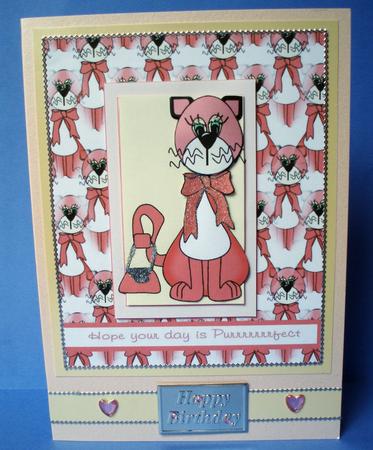 Purrrrfect Day Kitty by Audrey Brown clifford