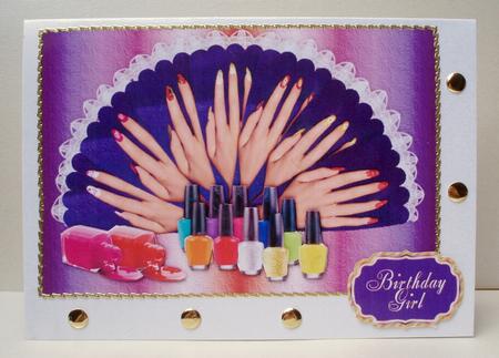 Beautiful Nails Birthday by Audrey Brown clifford