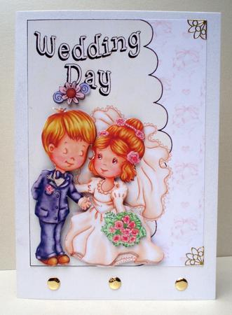 Wedding Day Bride and Groom Step by Step by Audrey Brown clifford
