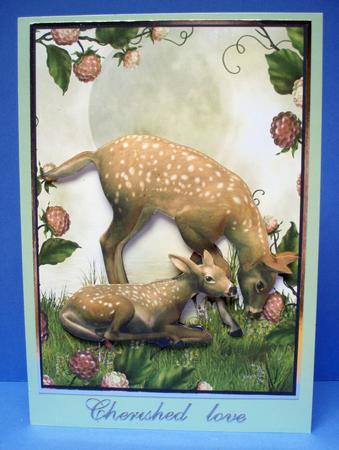 Deer Friends by Audrey Brown clifford
