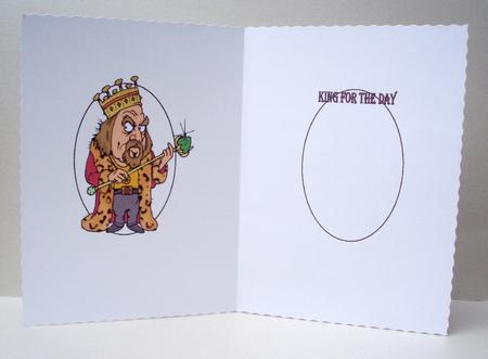 King for the Day Insert by Audrey Brown clifford