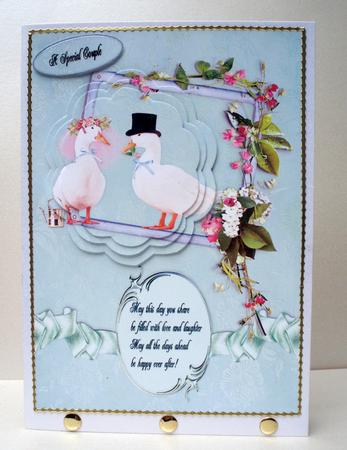 Wedding Anniversay Card by Audrey Brown clifford