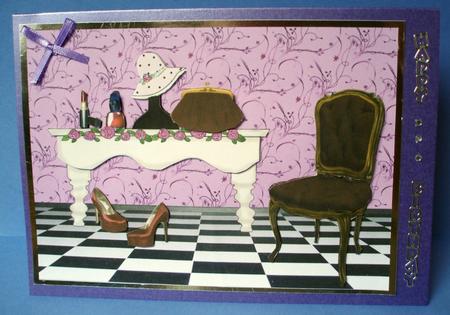 My Make - Up Table by Audrey Brown clifford