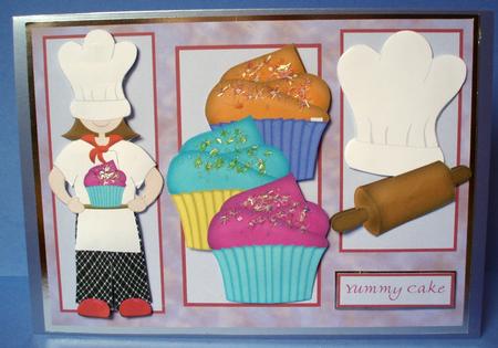 Mad Hatters - Chef Yummy Cake by Audrey Brown clifford