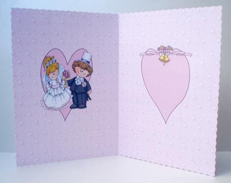 Whimsical Wedding Pink Insert by Audrey Brown clifford