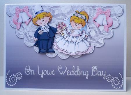 Wedding Bells for the Happy Couple by Audrey Brown clifford