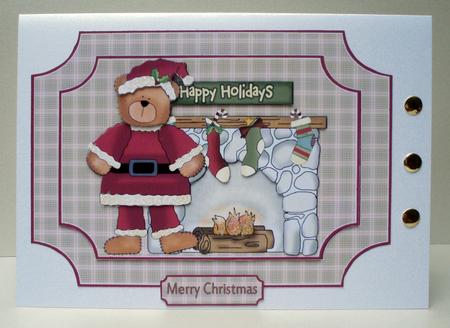 Santa Bears House by Audrey Brown clifford