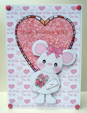 Glitter Heart Layers Cu4cu Ok by Audrey Brown clifford