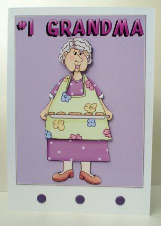 #1 Grandma by Audrey Brown clifford