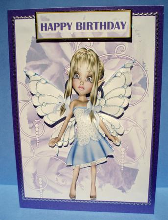 Fairy Magic Happy Birthday by Audrey Brown clifford