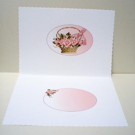 A Basket of Roses for Mum Insert by Audrey Brown clifford