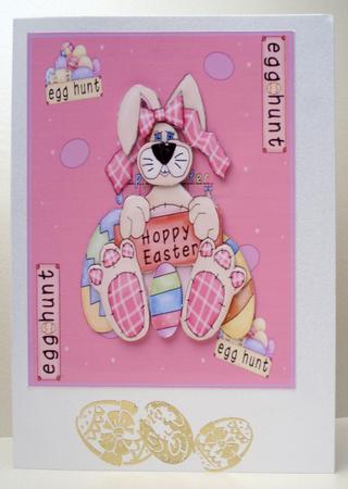 The Easter Bunny Says Hoppy Easter by Audrey Brown clifford