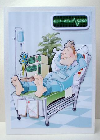 Get Well Soon Dude Ii by Audrey Brown clifford