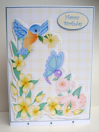 Get Well /birthday Spring Design by Audrey Brown clifford