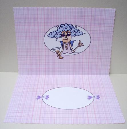 Stella Has a Thought for Your Birthday Insert by Audrey Brown clifford