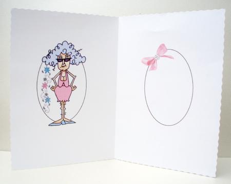 Stella Says Getting Old Ain't for Sissies Insert by Audrey Brown clifford