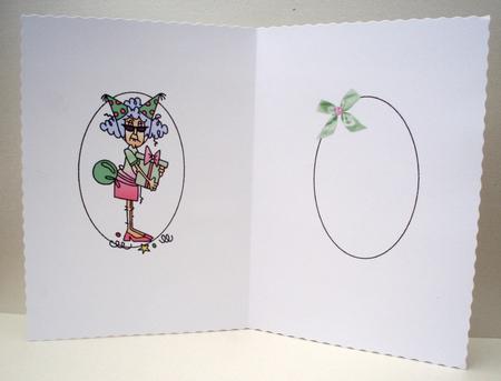 Stella Has Someting for Your Birthday Insert by Audrey Brown clifford