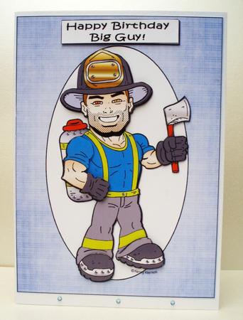 Happy Birthday Big Guy by Audrey Brown clifford