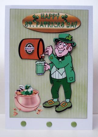 St Patricks Day by Audrey Brown clifford