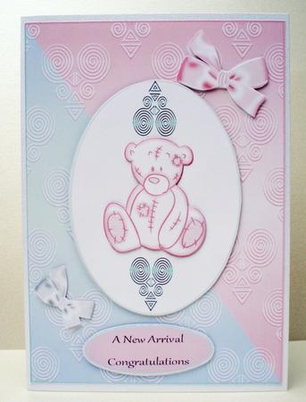 Minty Pink Bear by Audrey Brown clifford