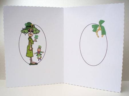 Stella's Dressed for Paddy's Day Insert by Audrey Brown clifford