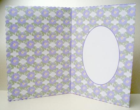 Lilac Flower Insert by Audrey Brown clifford