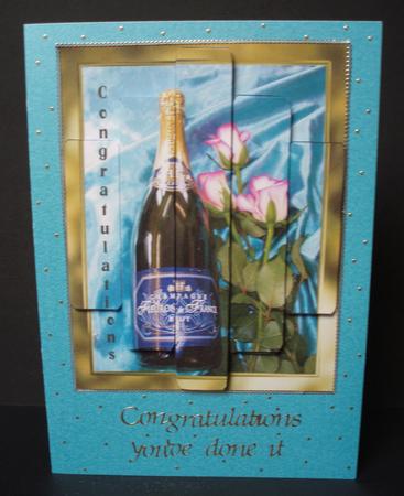 Panelled Champagne and Roses by Audrey Brown clifford