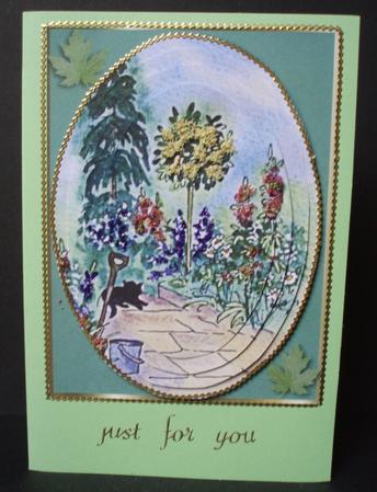 A Beautiful Garden by Audrey Brown clifford