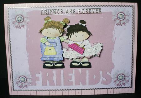 Friends Decoupage by Audrey Brown clifford