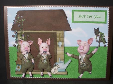 3 Little Pigs Step by Step by Audrey Brown clifford
