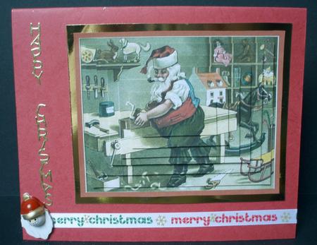 Santas Workshop by Audrey Brown clifford