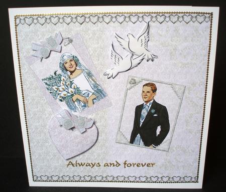 Wedding Couple by Audrey Brown clifford
