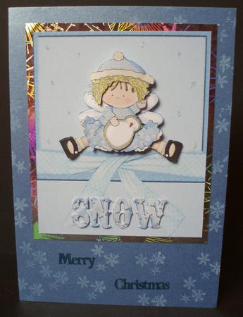 Little Snow Angel by Audrey Brown clifford