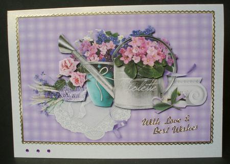 Voilet Wishes by Audrey Brown clifford