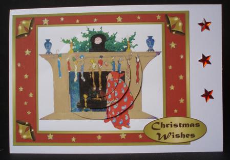 Waiting for Santa by Audrey Brown clifford
