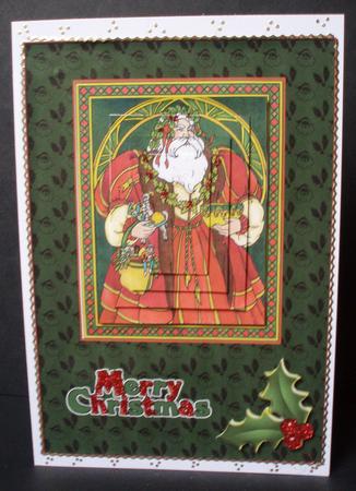 Saint Nicholas with Gifts by Audrey Brown clifford