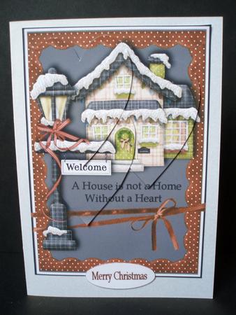 A House is Not a Home - Staggered Pyramid by Audrey Brown clifford